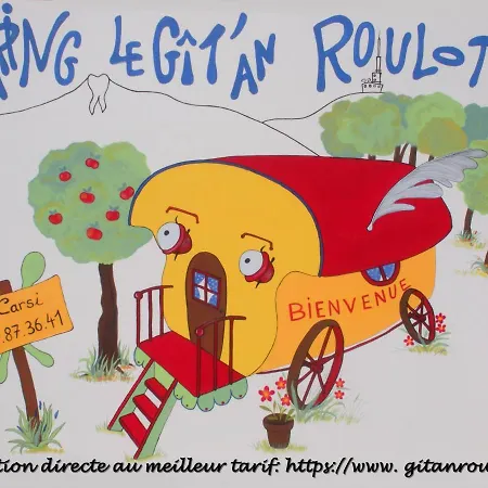 Campsite Le Git'an Roulotte Bessey